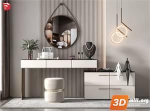 Dressing Table Skp Files 